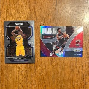 Jimmy Butler NBA Marquette and Miami heat dominace Basketball Trading Cards